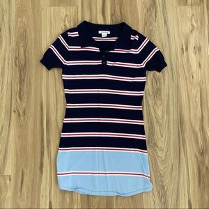 Urban outfitters GLAMOROUS striped polo dress—S